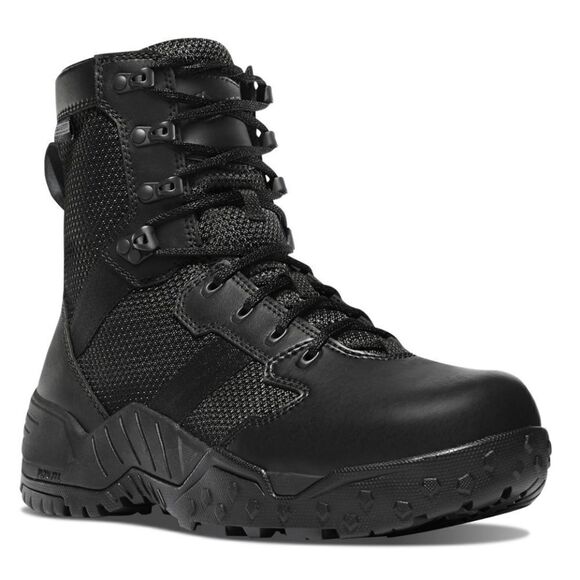 Danner Scorch Side Zip 8" Black Danner Dry Waterproof Combat Tactical Boots 7 - Picture 9 of 9
